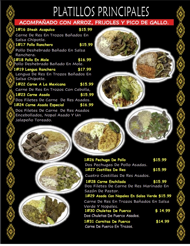 LA FIESTA MEXICAN STORE Menu - Image 2